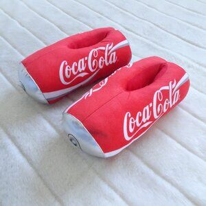 Unsex Coca -Cola Classic Can Shaped Slippers  S/ M
